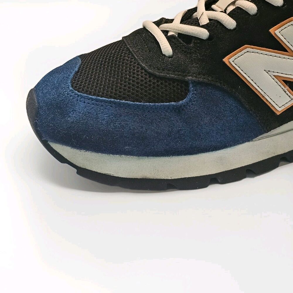 New Balance 574 Rugged Men Size 12 Colorblock Black Blue Red Sneaker ML574DRC - Picture 7 of 16